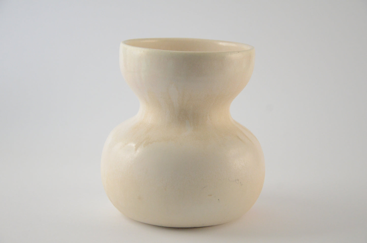 White/Orange Vase