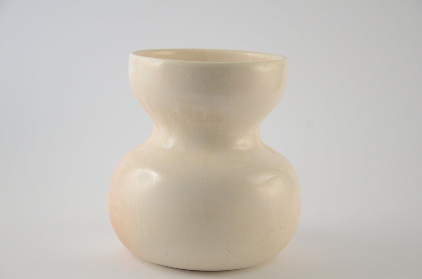 White/Orange Vase