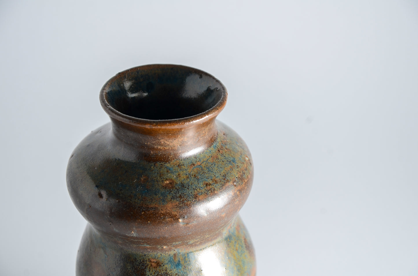 Tiered long neck vase