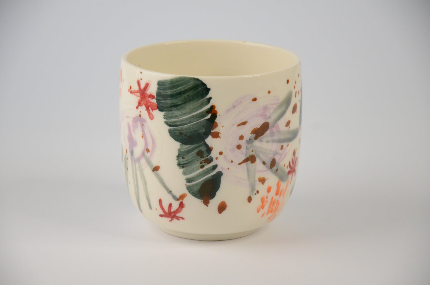 Printed Porcelain Cup