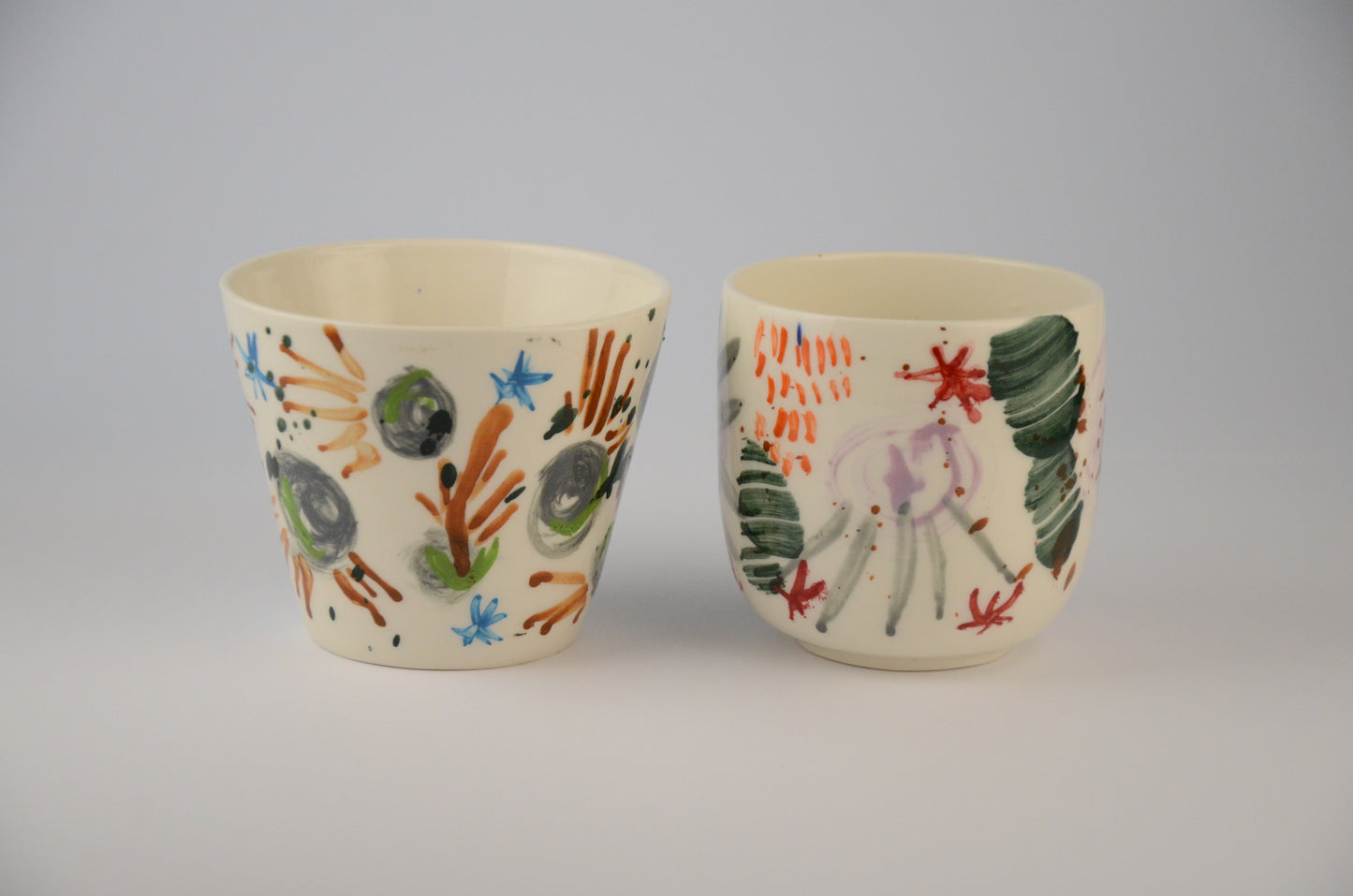 Printed Porcelain Cup