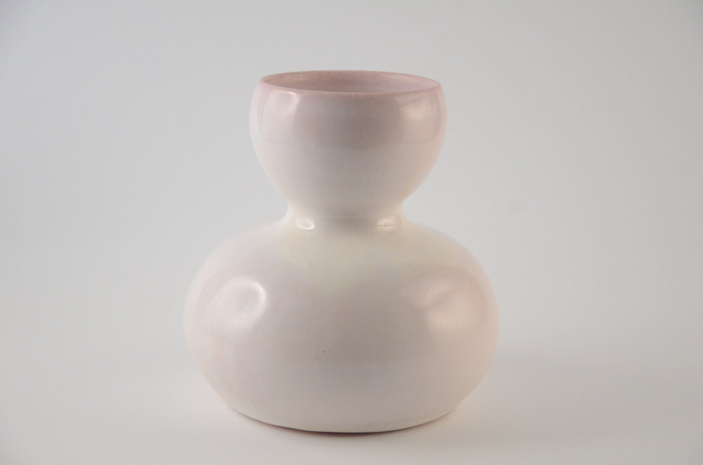 White/Pink Vase