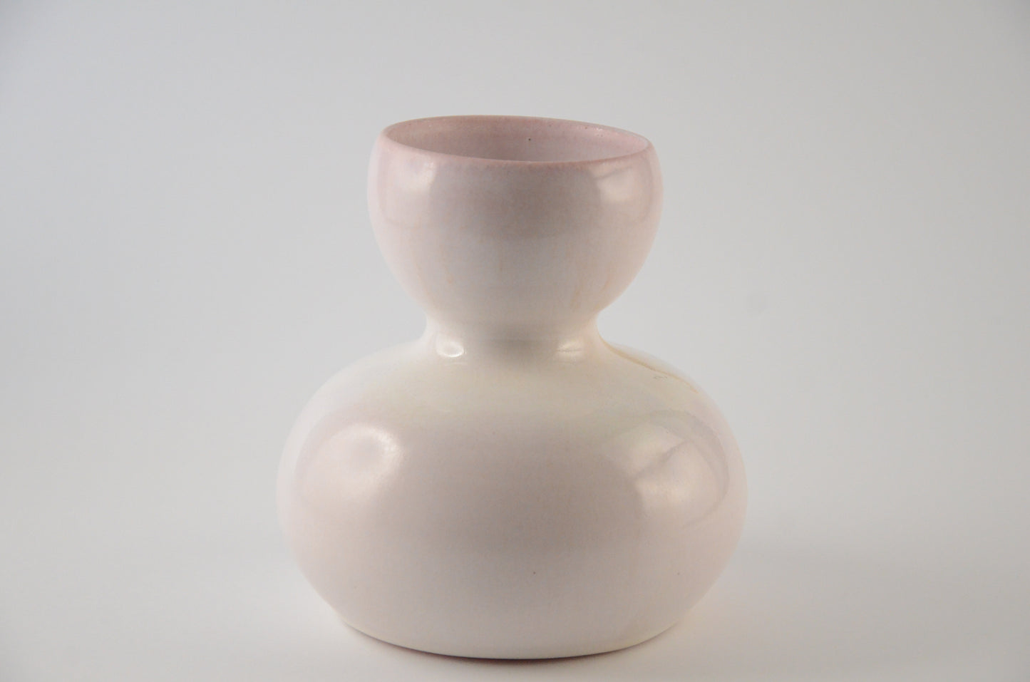 White/Pink Vase