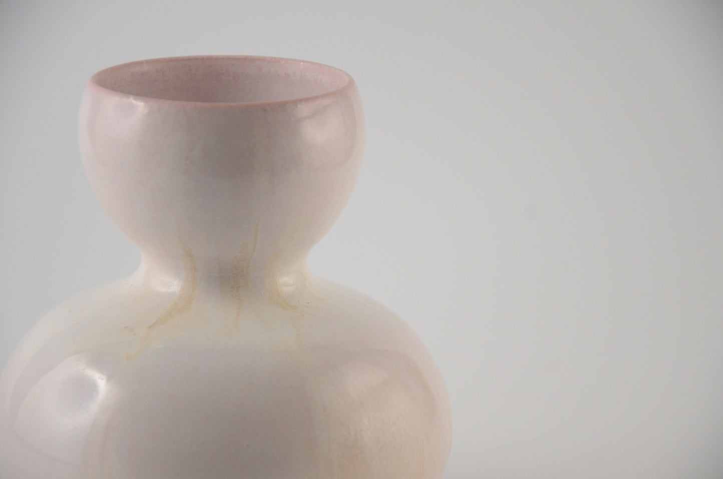 White/Pink Vase