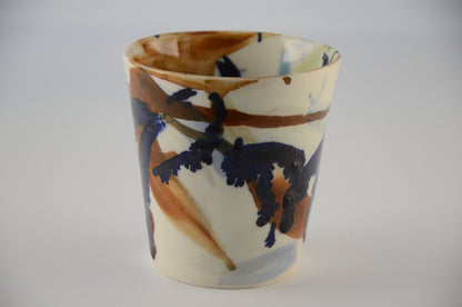 Printed porcelain cups