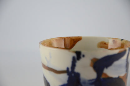 Printed porcelain cups