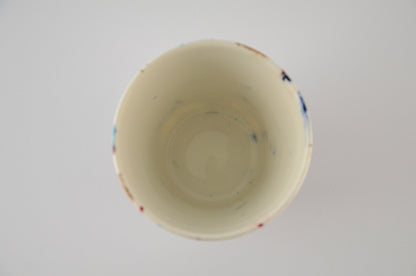 Printed porcelain cups