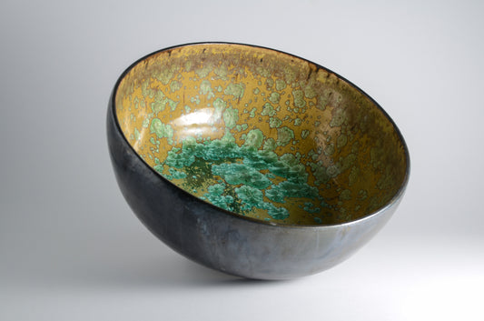 Cristal glaze bowl