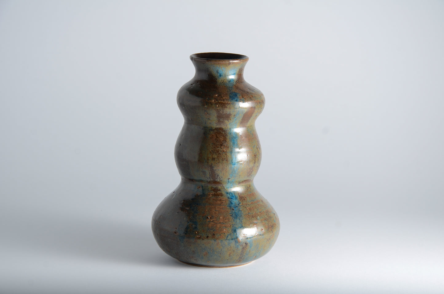 Tiered long neck vase