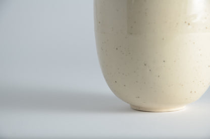 White speckled cup