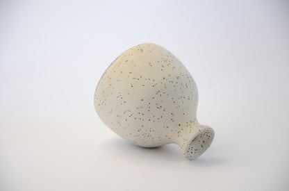 White speckled vase