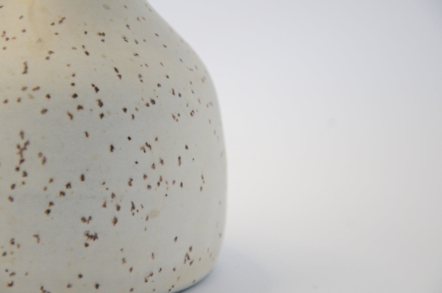 White speckled vase