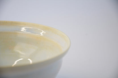 Personal white porcelain bowl