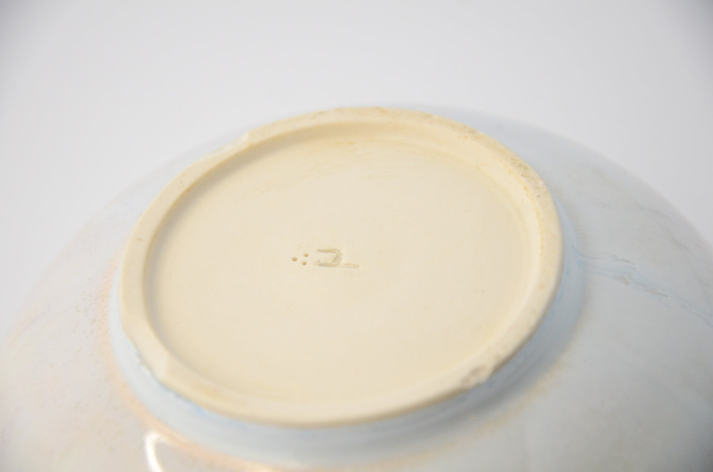 Personal white porcelain bowl