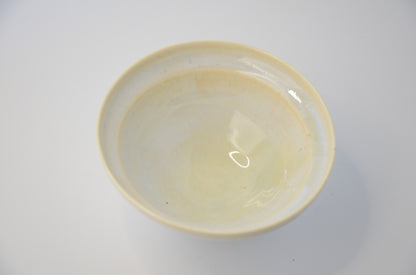 Personal white porcelain bowl