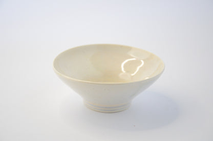 Micro white porcelain bowl