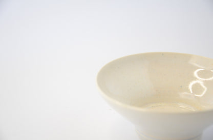 Micro white porcelain bowl